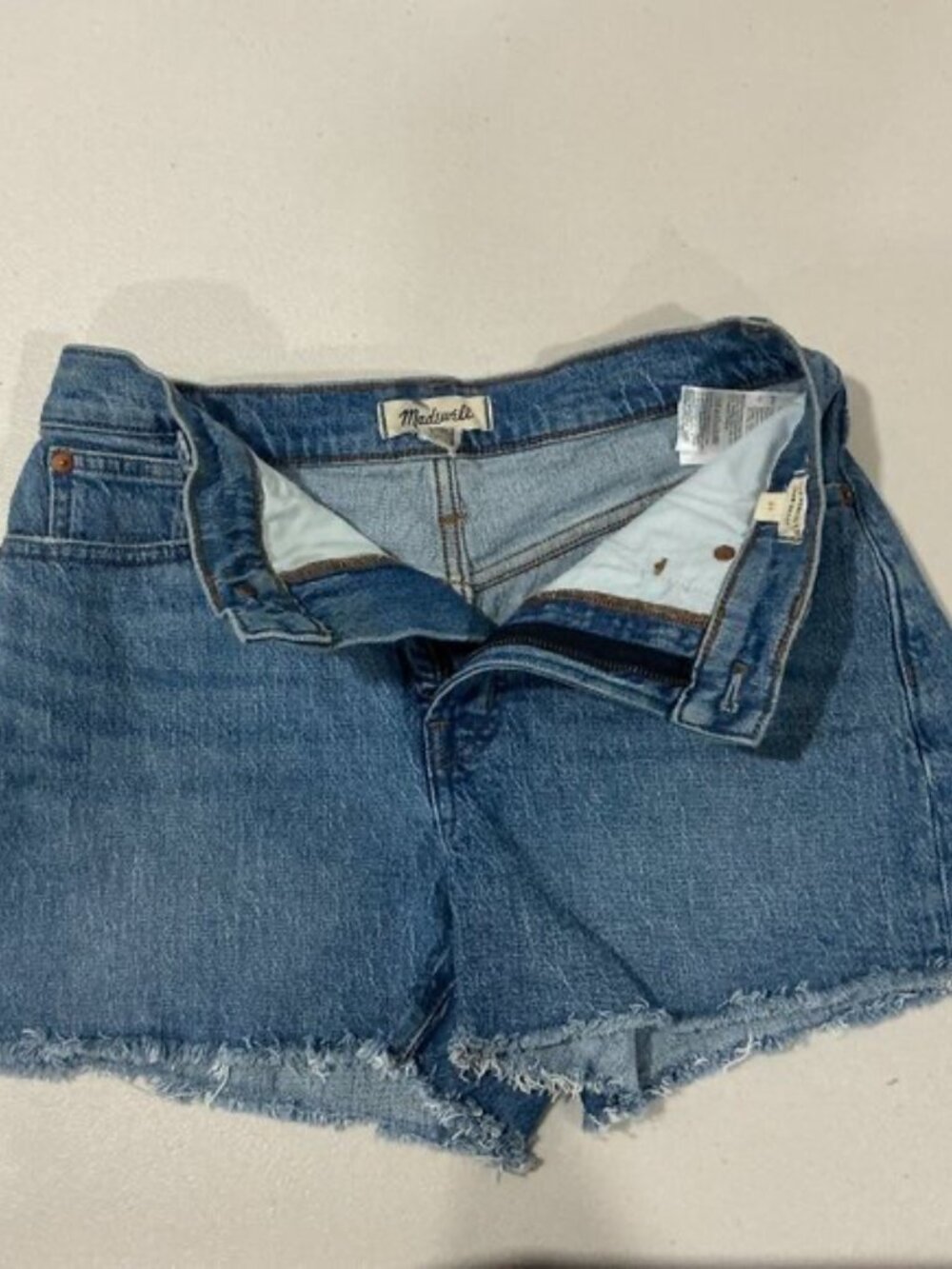 Madewell The Perfect Jean Short 3" Inseam Women SIze W27 - Picture 3 of 13